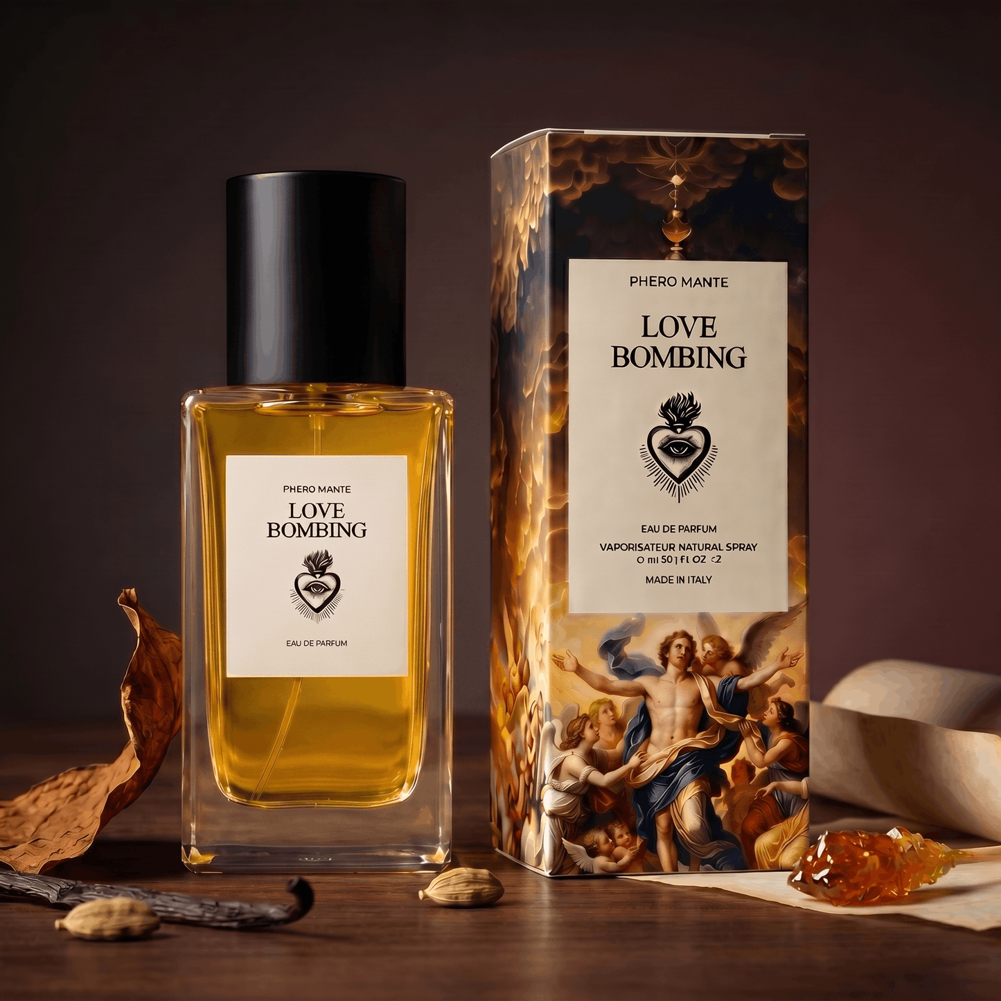 Love Bombing парфюм — Made in Italy опаковка