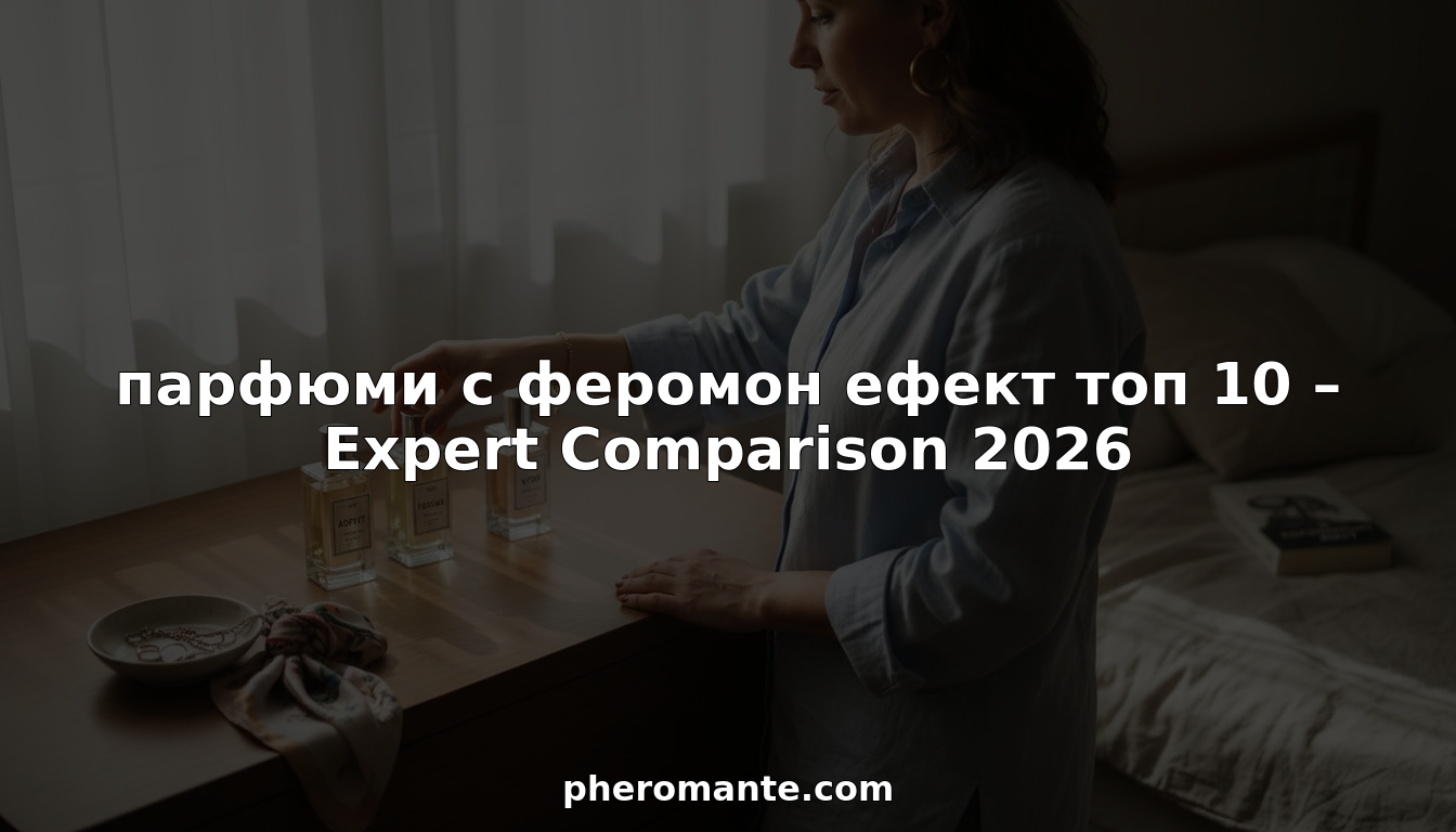 Жена стои пред огледалото в стаята си, преглежда няколко флакона с парфюми, разпилени върху претрупания тоалетен шкаф, опитвайки се да избере с кой аромат да започне деня си.