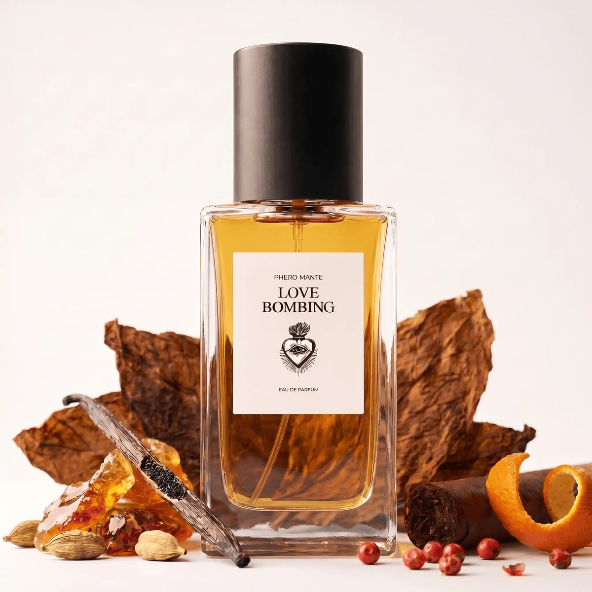 Phero Mànte Love Bombing Eau de Parfum 50мл с тютюн, ром и карамел