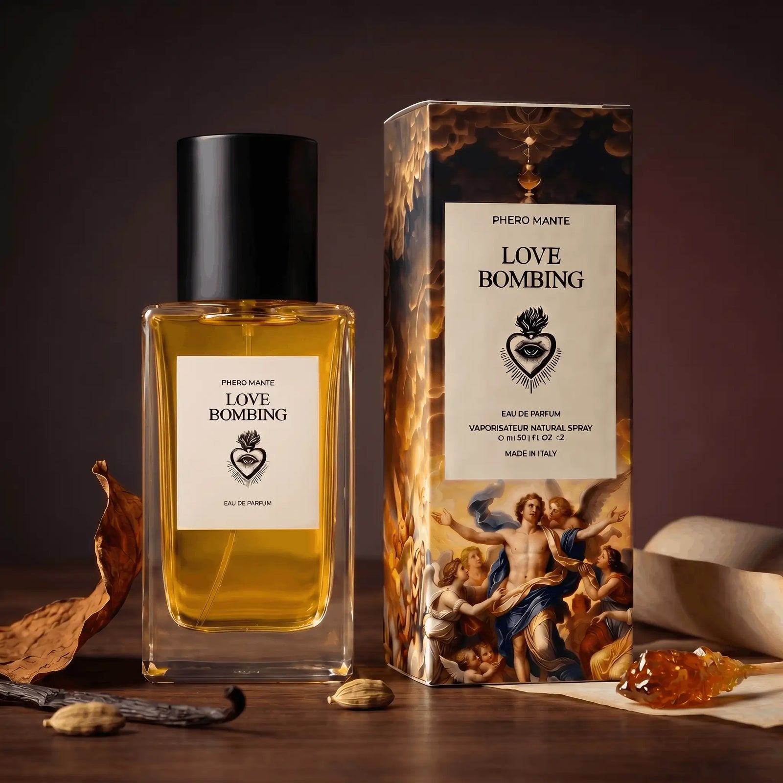Love Bombing парфюм — Made in Italy опаковка
