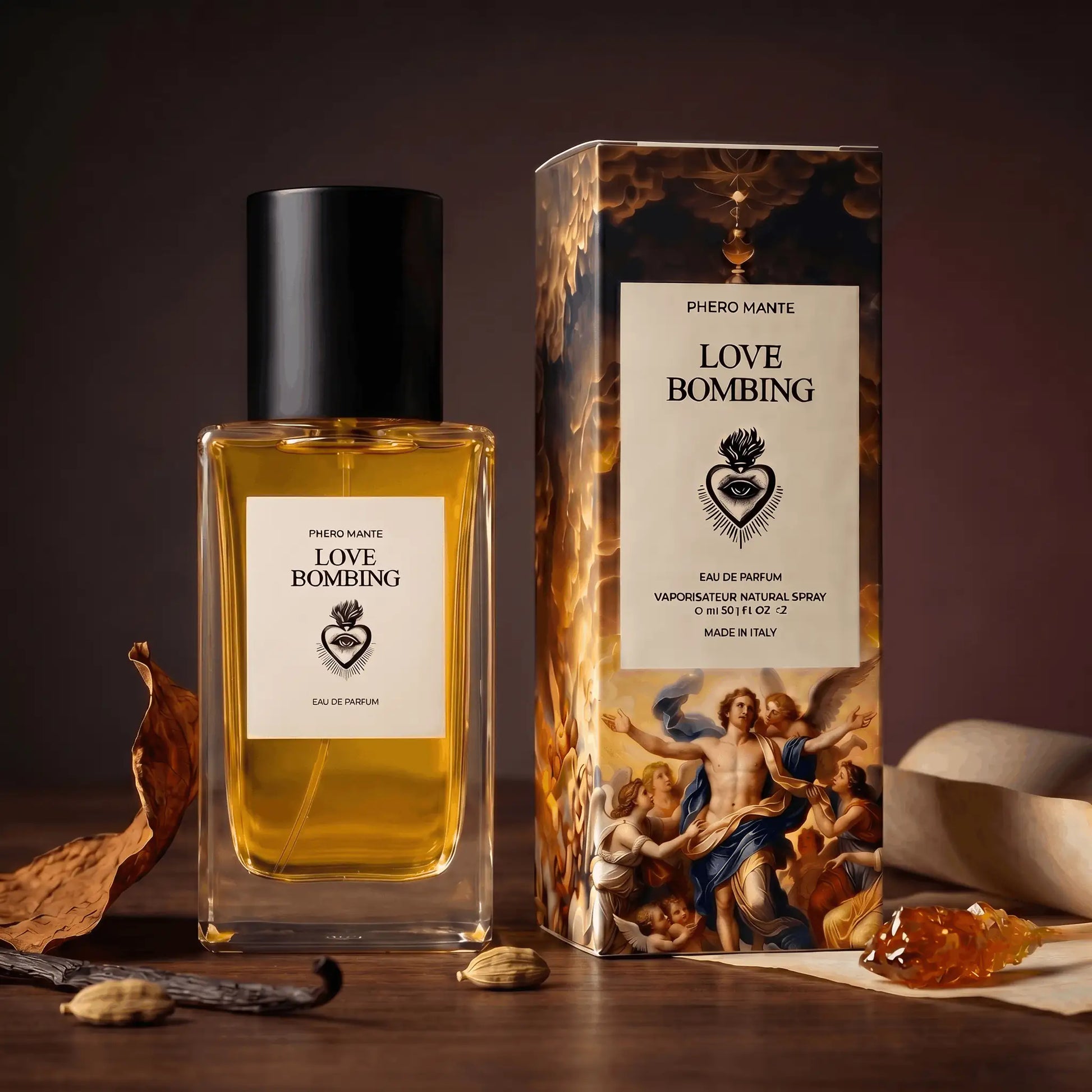 Love Bombing парфюм — Made in Italy опаковка