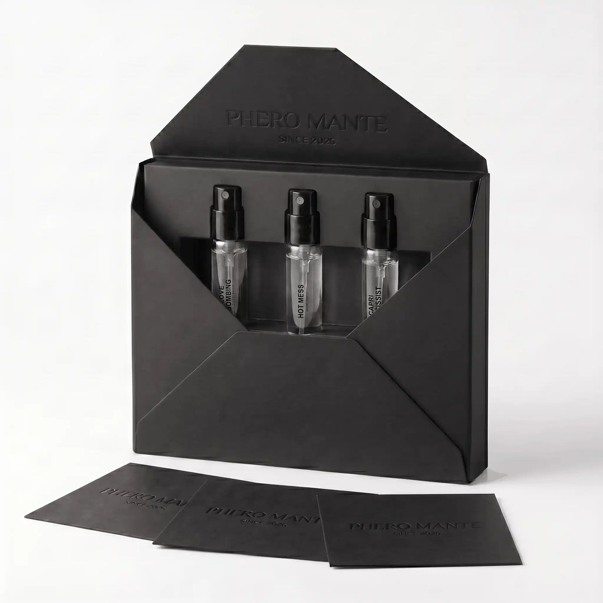 Phero Mànte Discovery Set — 3 парфюма по 2мл в брандирана кутия