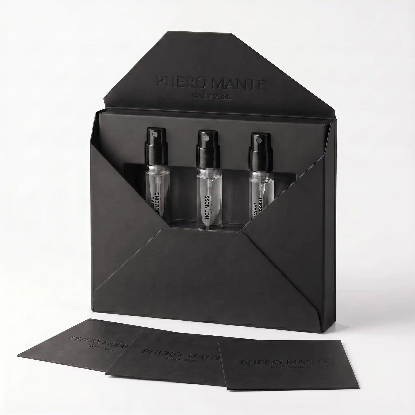 Phero Mànte Discovery Set — 3 парфюма по 2мл в брандирана кутия
