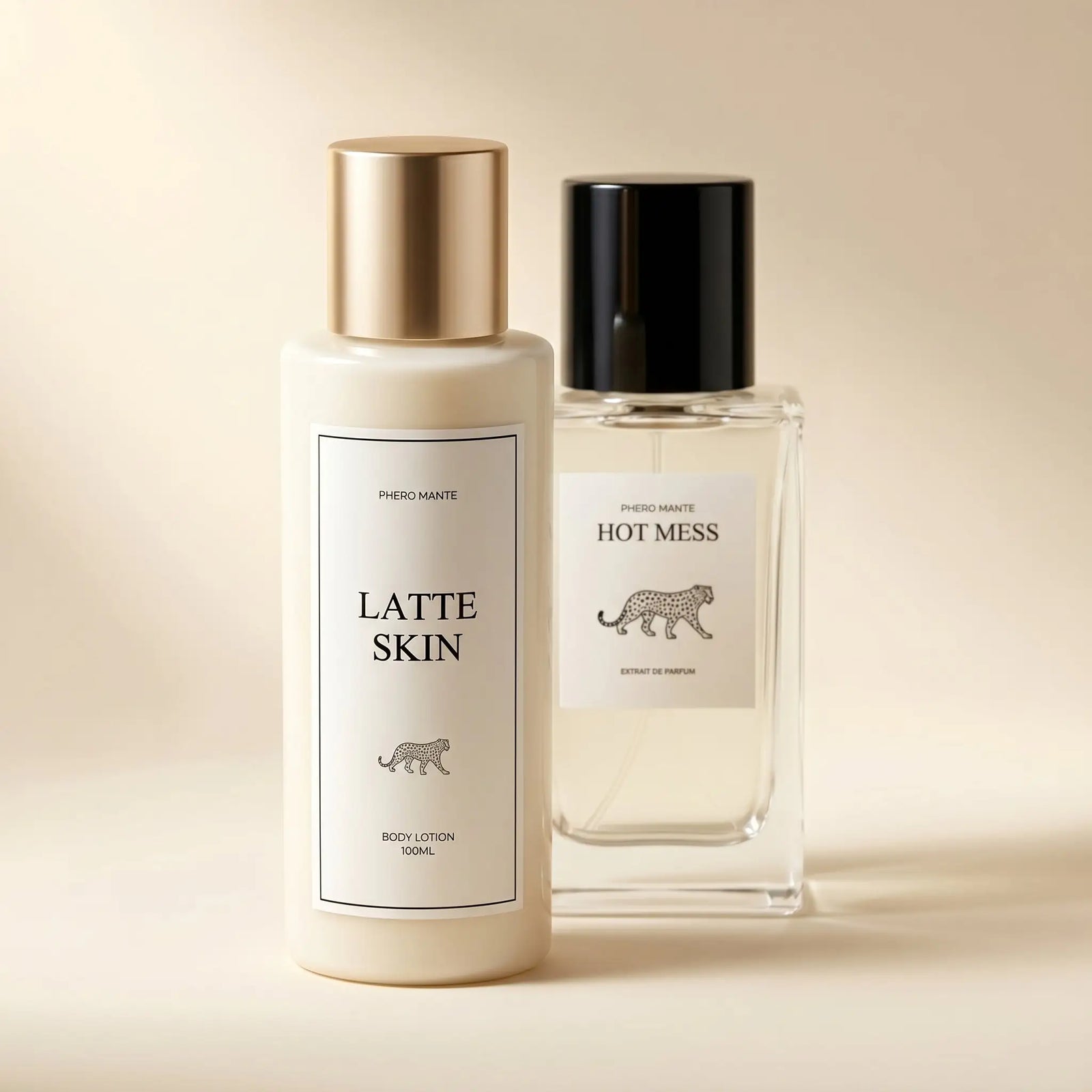 Latte Skin — нанасяне на лосиона върху кожа