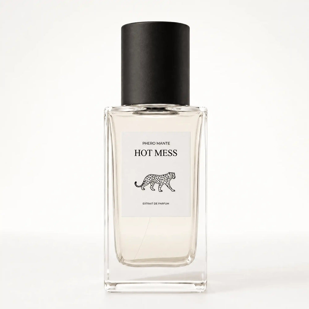Phero Mànte Hot Mess Extrait de Parfum 50мл — флакон на бял фон